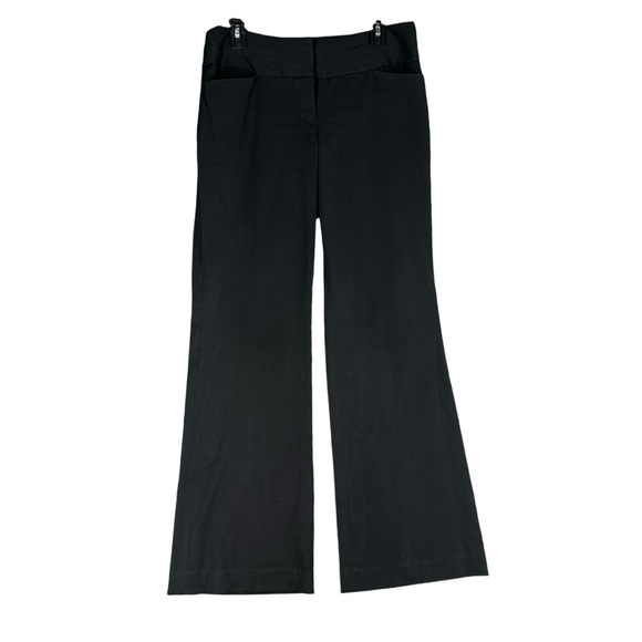 Express Women’s 6R Black Pants Career Office Minimalist Capsule Trouser Flare - Picture 1 of 15